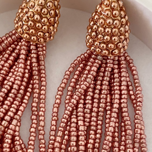 NWT Baublebar Piñata Tassel Drops, Rose Gold - Picture 9 of 14